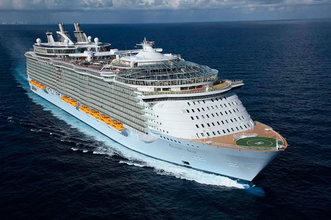 Самый большой круизный лайнер