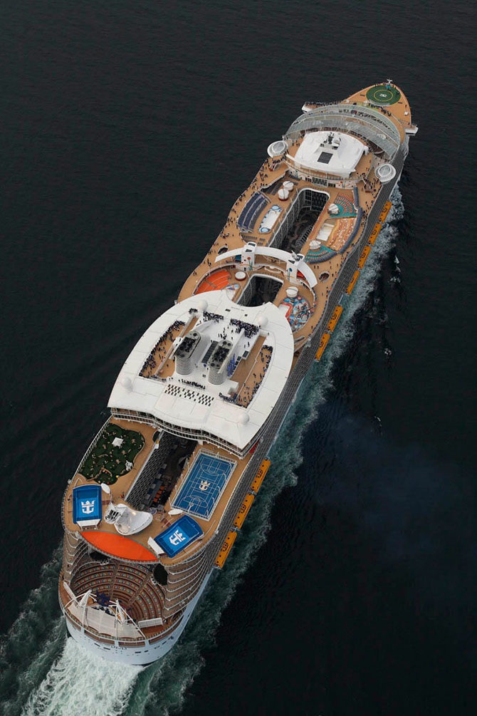 Самый большой круизный лайнер