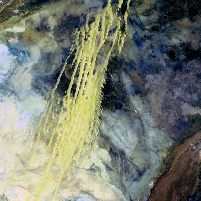 Волшебство спутниковых снимков Земли