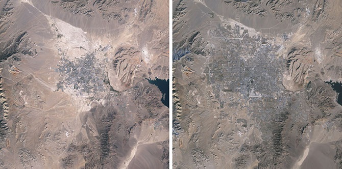 Волшебство спутниковых снимков Земли