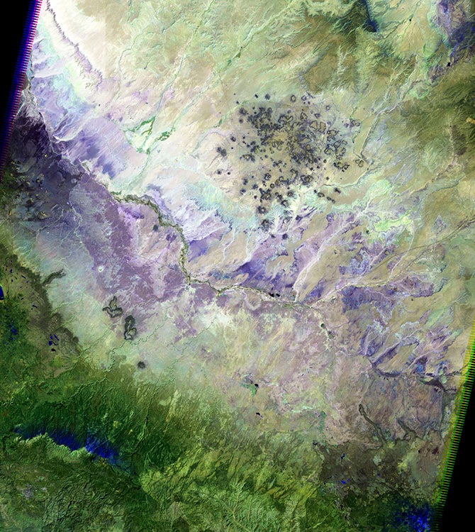 Волшебство спутниковых снимков Земли