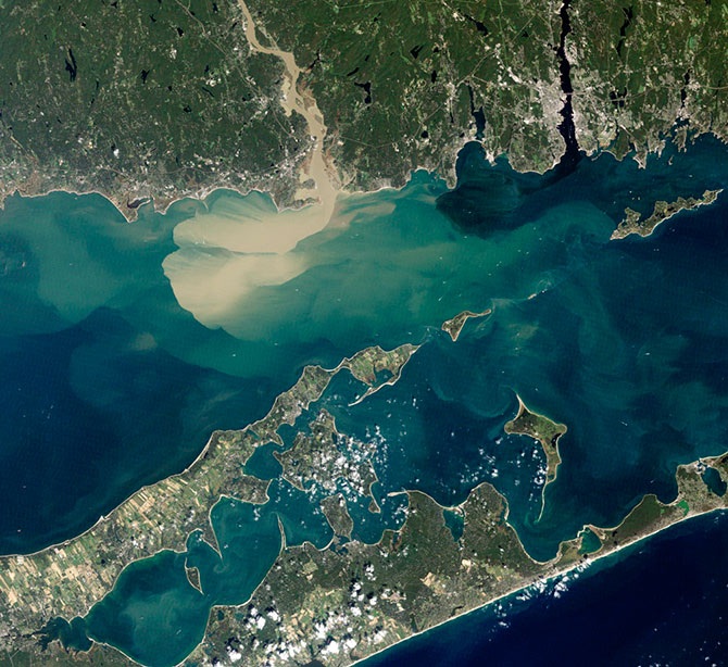 Волшебство спутниковых снимков Земли