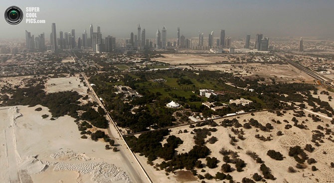 Футуристический Дубай глазами птиц