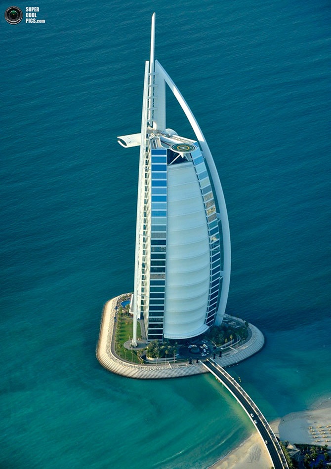 Футуристический Дубай глазами птиц