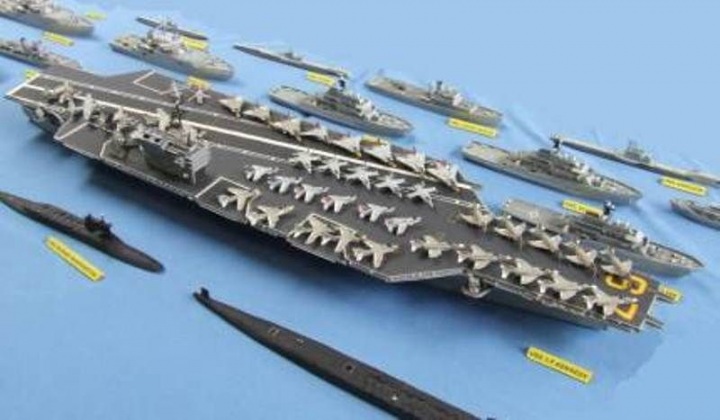 Спичечный флот Фила Уоррена (20 фото)