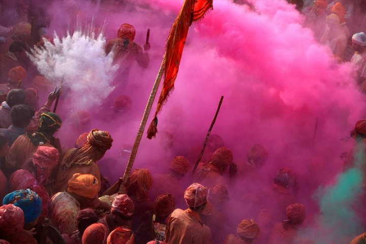 Индийский праздник встречи весны Холи (38 фото)