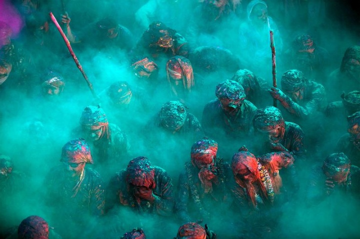 Индийский праздник встречи весны Холи (38 фото)