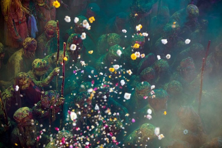 Индийский праздник встречи весны Холи (38 фото)