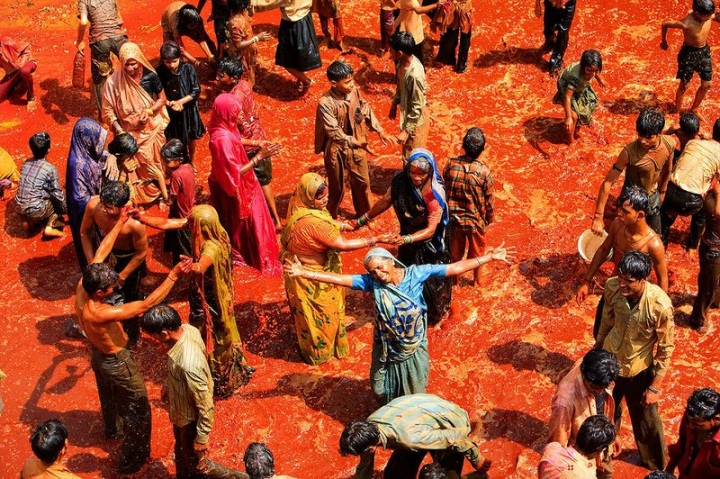 Индийский праздник встречи весны Холи (38 фото)