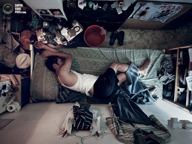 Квартиры Гонконга, вид с потолка