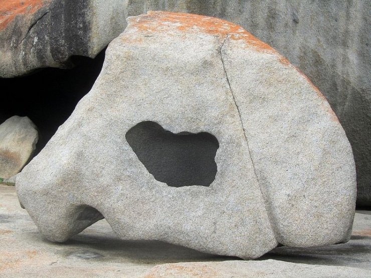 Необычные скалы в Австралии