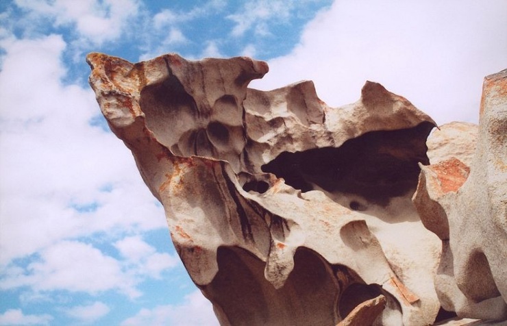 Необычные скалы в Австралии