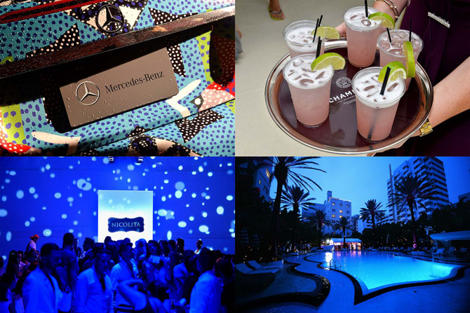 Девушки на неделе пляжной моды Mercedes-Benz 2014