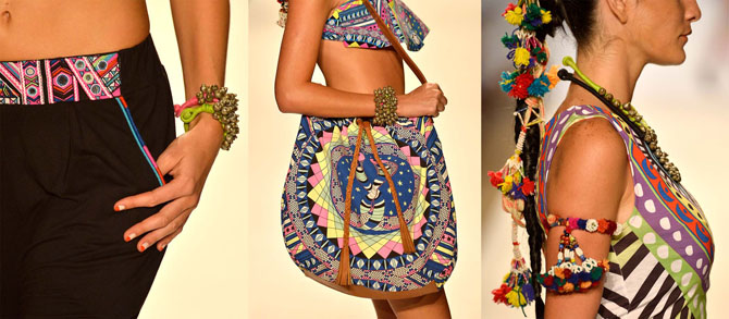 Девушки на неделе пляжной моды Mercedes-Benz 2014