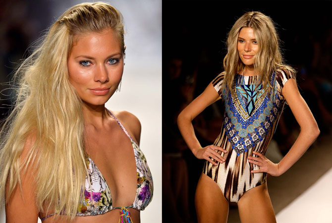 Девушки на неделе пляжной моды Mercedes-Benz 2014