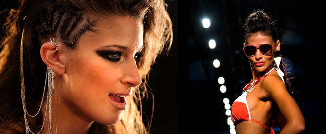 Девушки на неделе пляжной моды Mercedes-Benz 2014