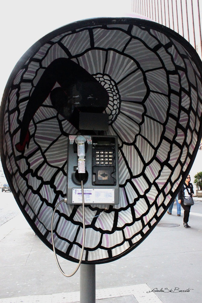 Парад таксофонов в Сан-Паулу